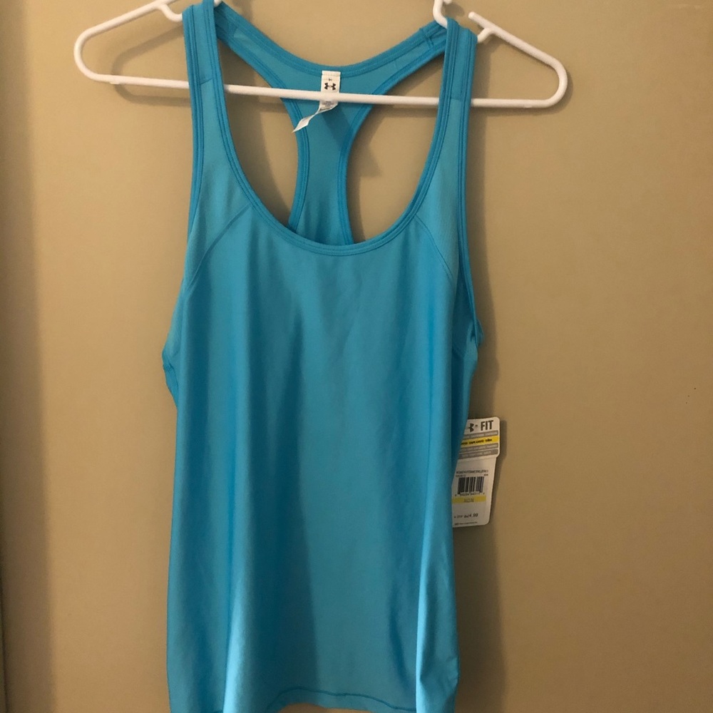 UNDER ARMOR TURQUOISE TOP
